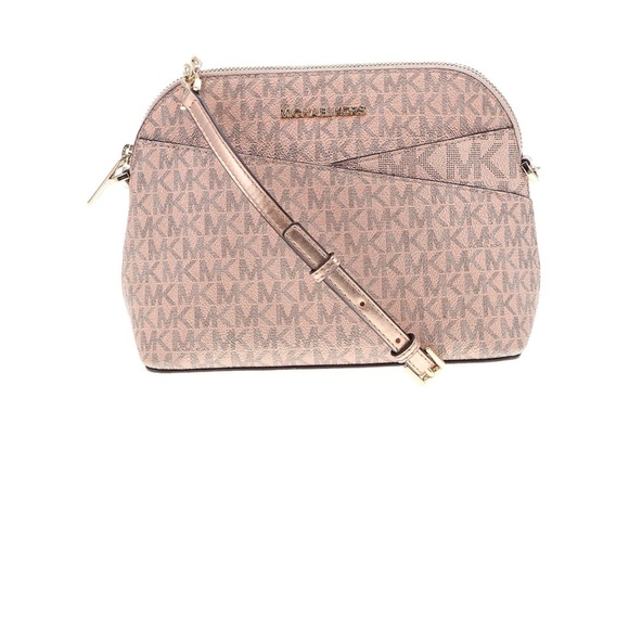 Michael Kors Handbags - Michael Kors Rose Gold Pink Crossbody Bag